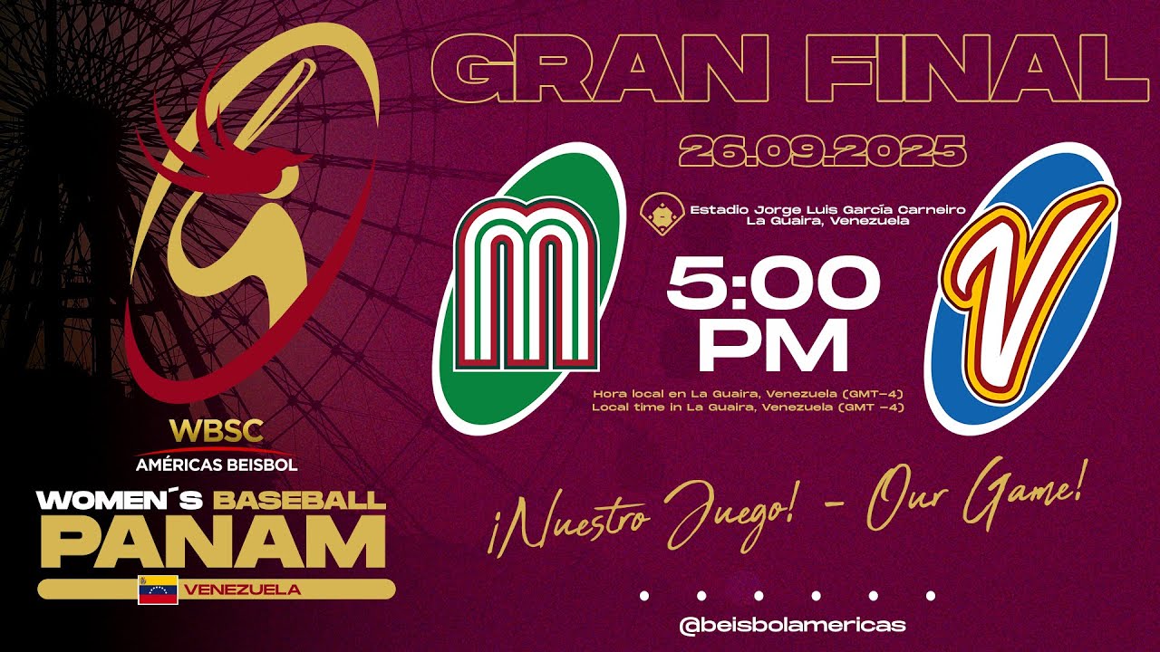 FINAL | México Vs Venezuela | Panamericano Femenino - La Guaira 2025