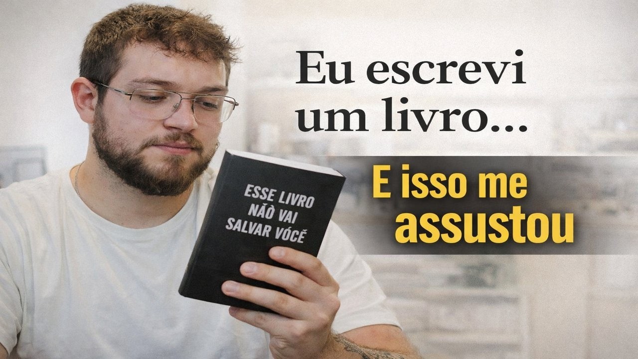Eu escrevi um livro… e isso me assustou