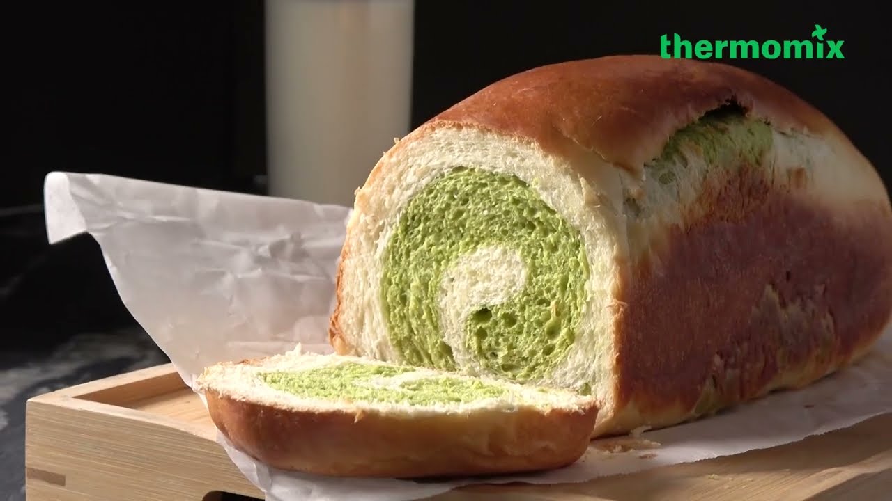 Matcha Milk Bread (Thermomix® Singapore)