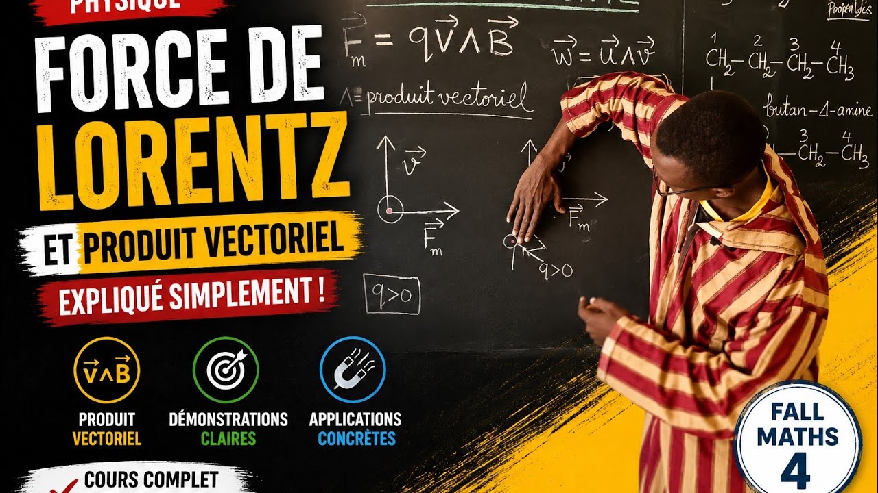 #champs magnétiques #force de LORENTZ # comment déterminer le sens du #champ magnétique