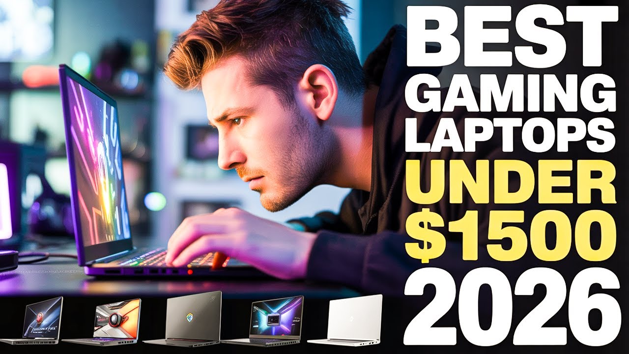 Top 5 Best Gaming Laptops Under $1500 2026!🔥🔥