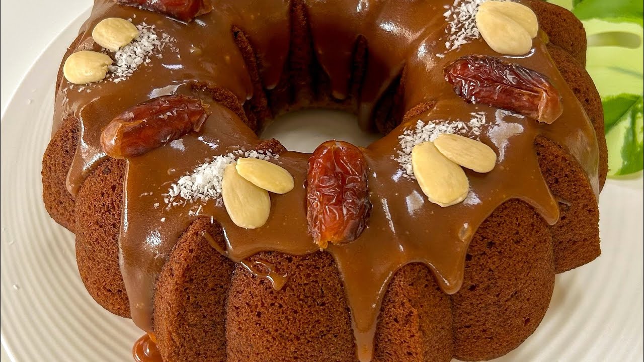 كيكة تمر بألذ طريقة ممكن تجربوها |dates cake