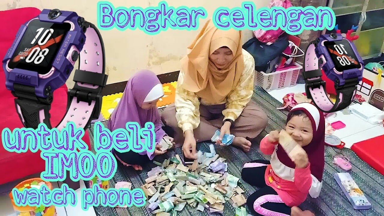 Bongkar Celengan Untuk Beli Imoo Z6 - Senangnya Kado Ulangtahun Beli Imoo - Adiva Crystal