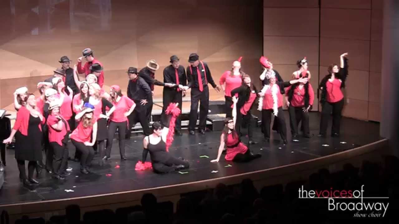 The Voices of Broadway Show Choir perform 42nd Street