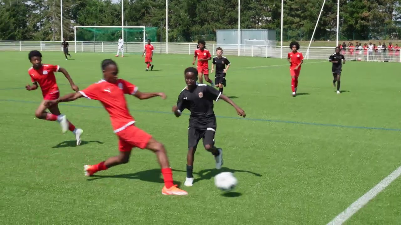 Fleury vs Mainvilliers U14 match amical  1°parti 1ére mi- temps 24/08/2024
