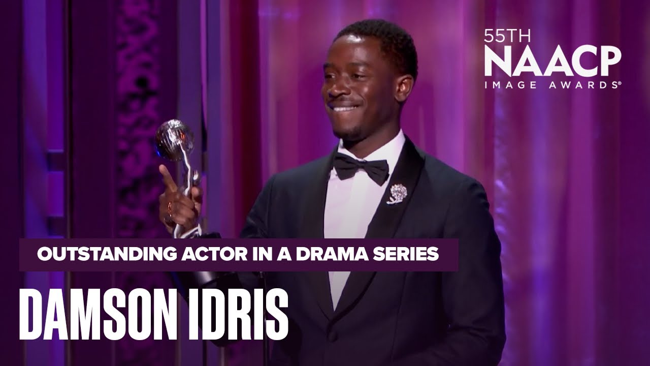 Damson Idris Shines As Winner Of Outstanding Actor In A Drama Series! | NAACP Image Awards '24