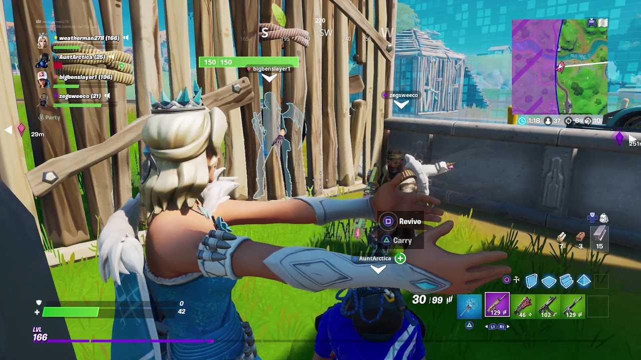 Fortnite Chapter 2 | Battle Royale #2 - Squads | The Random Tried to Sabotage Us