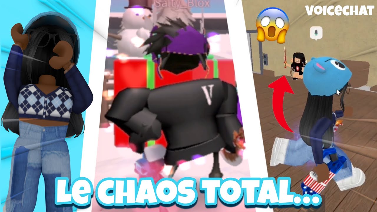 Je joue à Murder Mystery 2 avec le VOICECHAT… 🤣 *c’était le chaos*😭💀