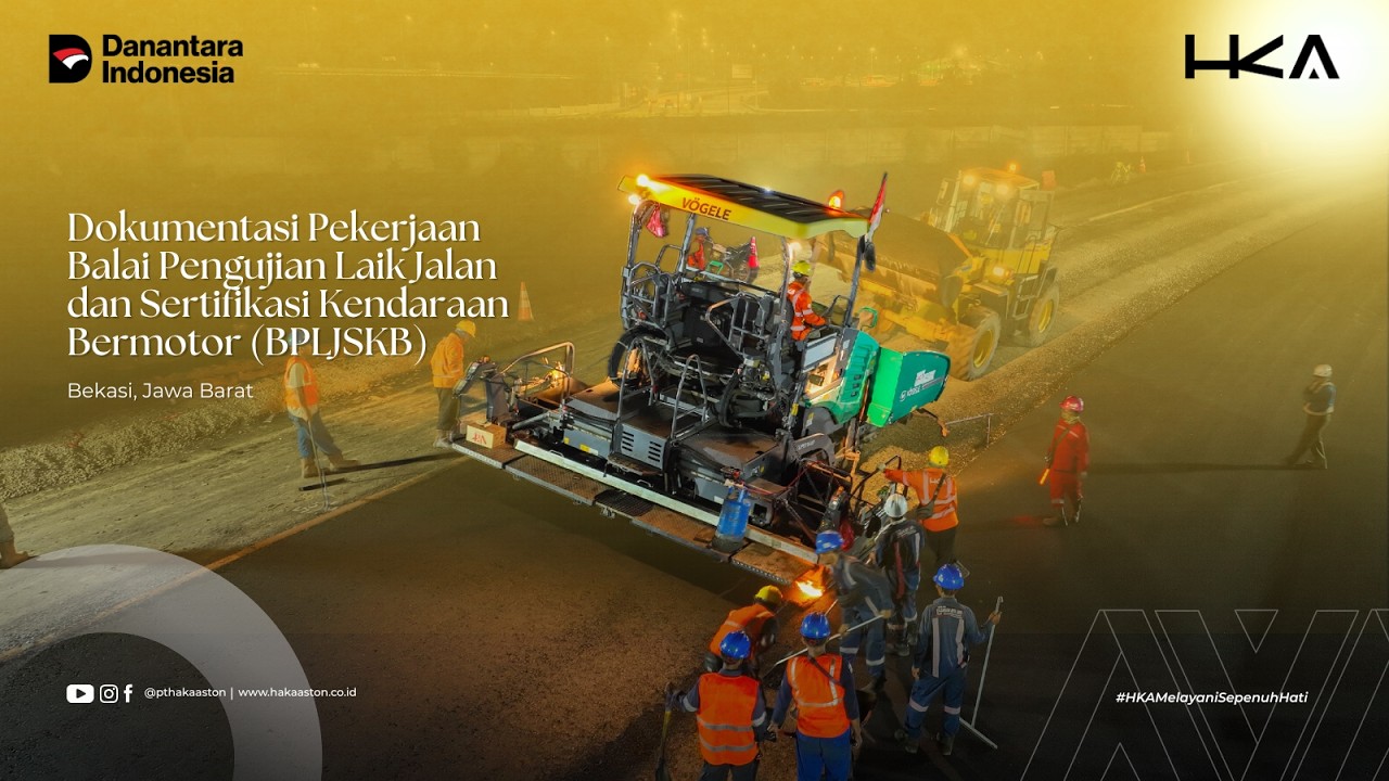 Dokumentasi Pekerjaan Balai Pengujian Laik Jalan dan Sertifikasi Kendaraan Bermotor (BPLJSKB)