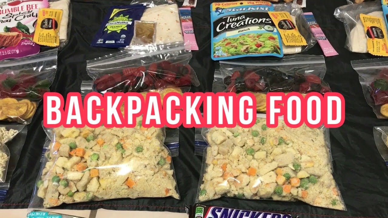 Backpacking Food for 6 days (under 9 lbs)