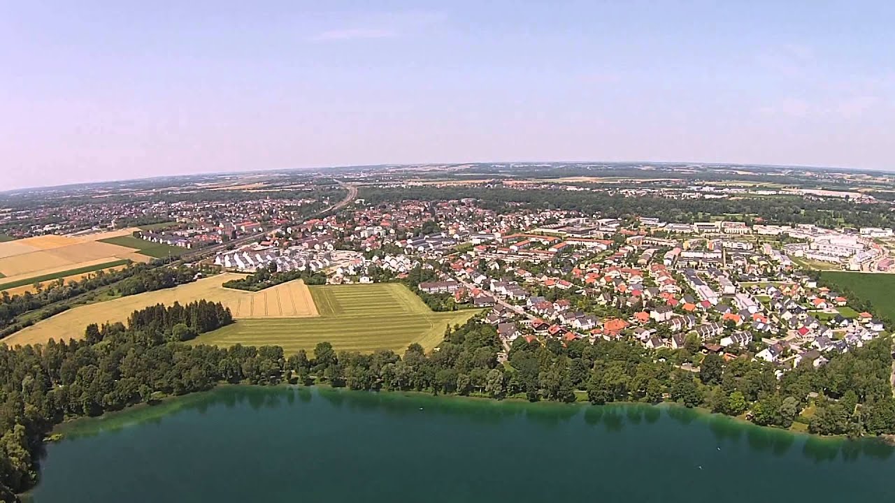 Olchinger See und Olching bei München