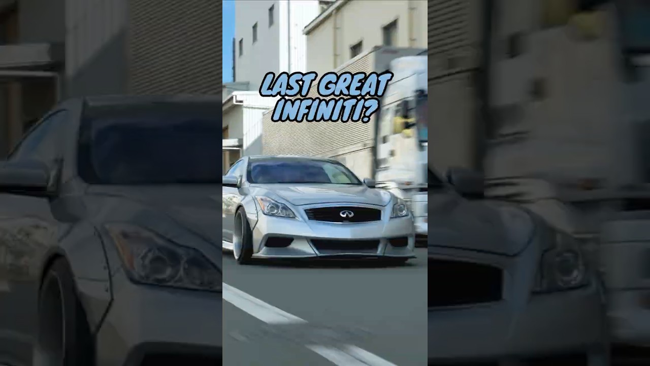 Infiniti G37: последнее великолепное купе JDM? #шорты #машины #Infiniti