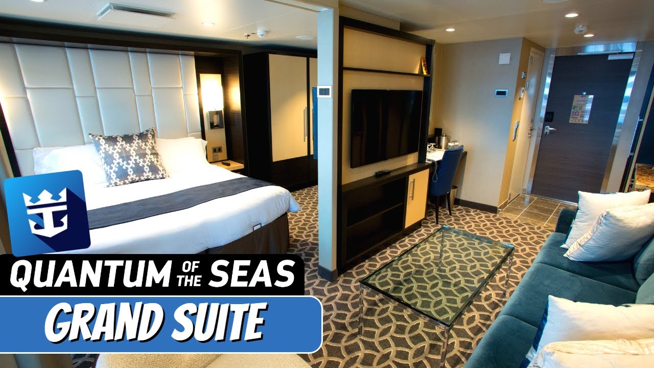 Quantum of the Seas | 2BR Grand Suite Full Tour & Review 4K | Royal Caribbean Cruise Line