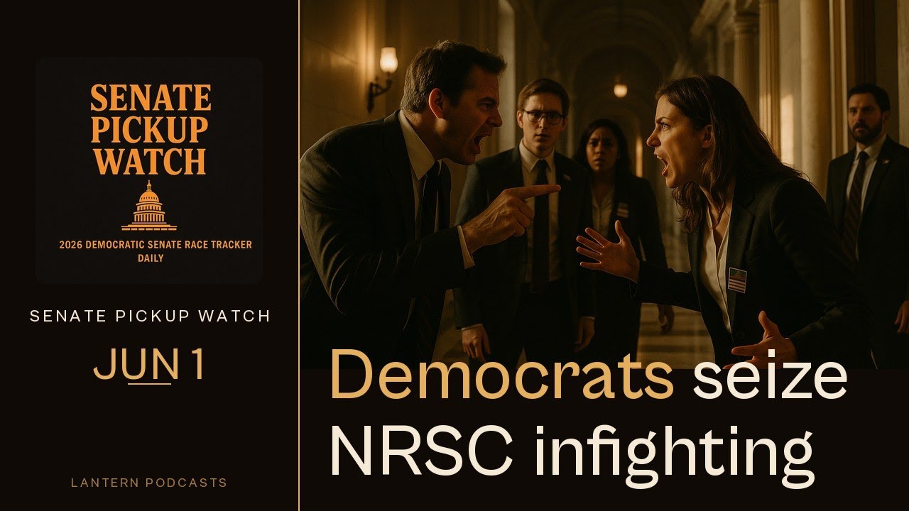 Democrats Get a Tailwind as NRSC Infighting Spills Out | Senate Pickup Watch Jun 1