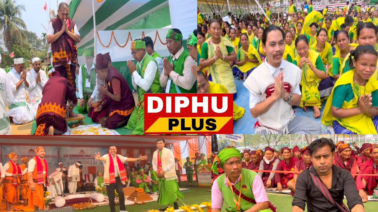 Rat Chingrum Amai 2025 Live from Diphu Govt Boys Playground // Karbi Anglong News Live // Lokhimon