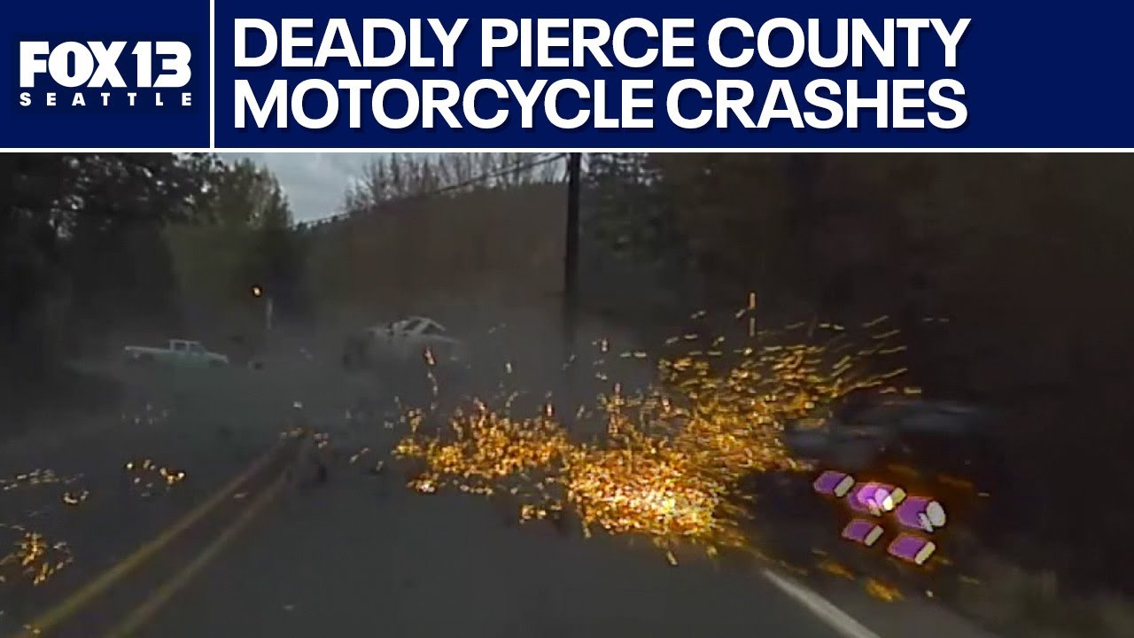 Two deadly motorcycle crashes in Pierce County raise safety concerns