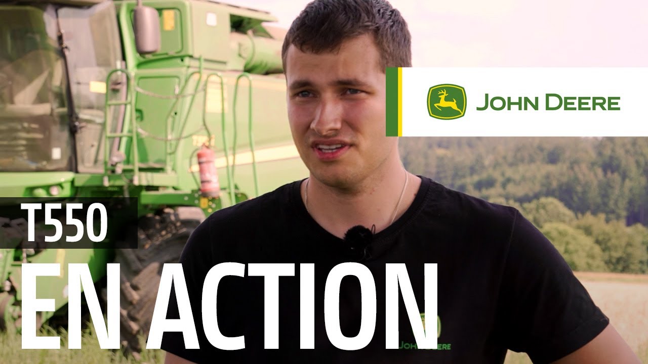 John Deere T550 - Hautes performances sur le terrain | John Deere