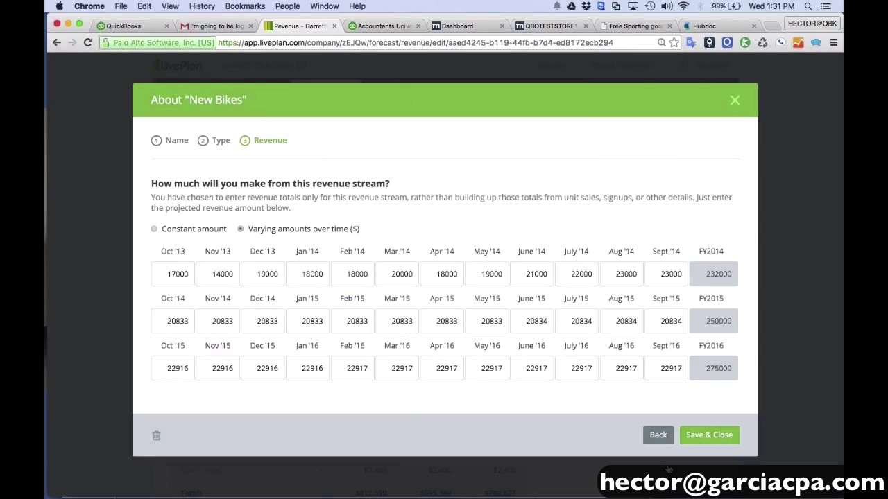 LivePlan for QuickBooks Online - Business Planning App