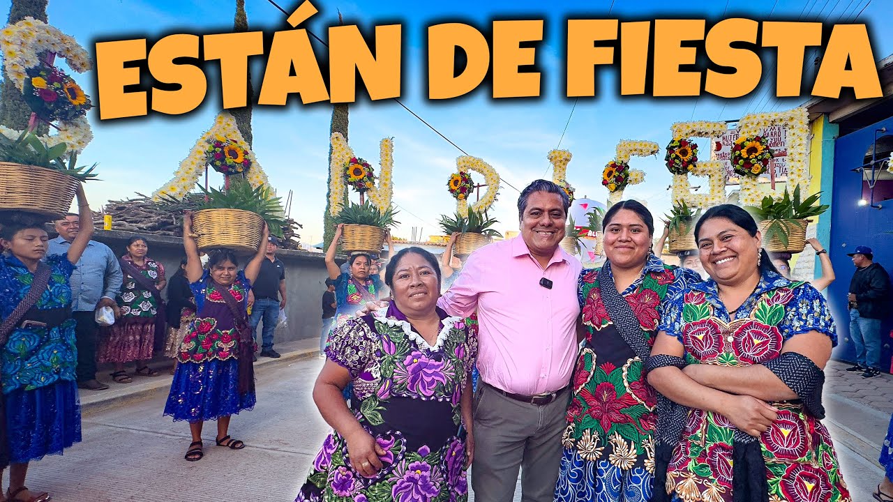 ¡Así se VIVE una FIESTA en Oaxaca! 🎉 Calenda, Comida y Música en San Marcos Tlapazola