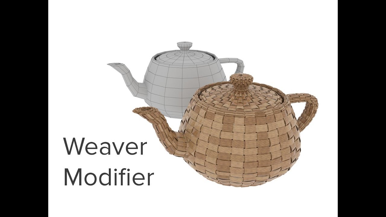 Weaver Modifier 3dsMax