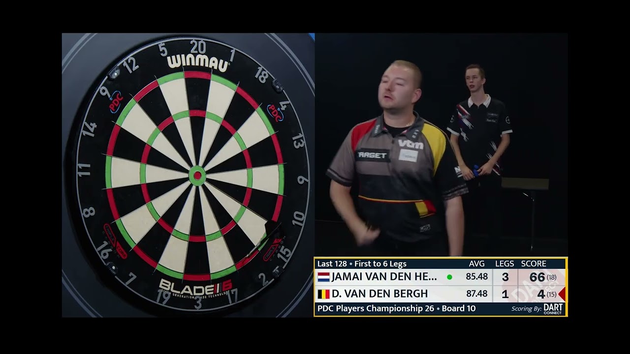 Dimitri Van Den Bergh vs Jamai Van Den Herik | Players Championship 26 2025 🎯