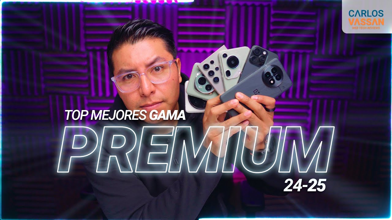 Mejores tel&eacute;fonos GAMA PREMIUM para comprar en 2025 🤑