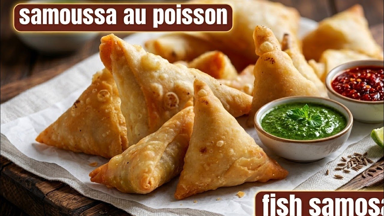 Recette de Samoussas au poisson/ samoussa comorien