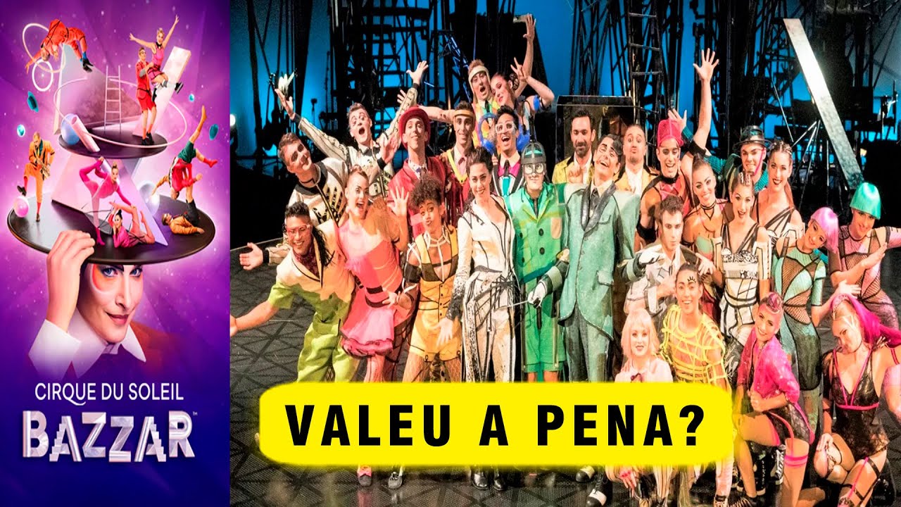 Vale a pena assistir ao CIRQUE DU SOLEIL? Como é um espetáculo da MAIOR companhia circense do MUNDO?
