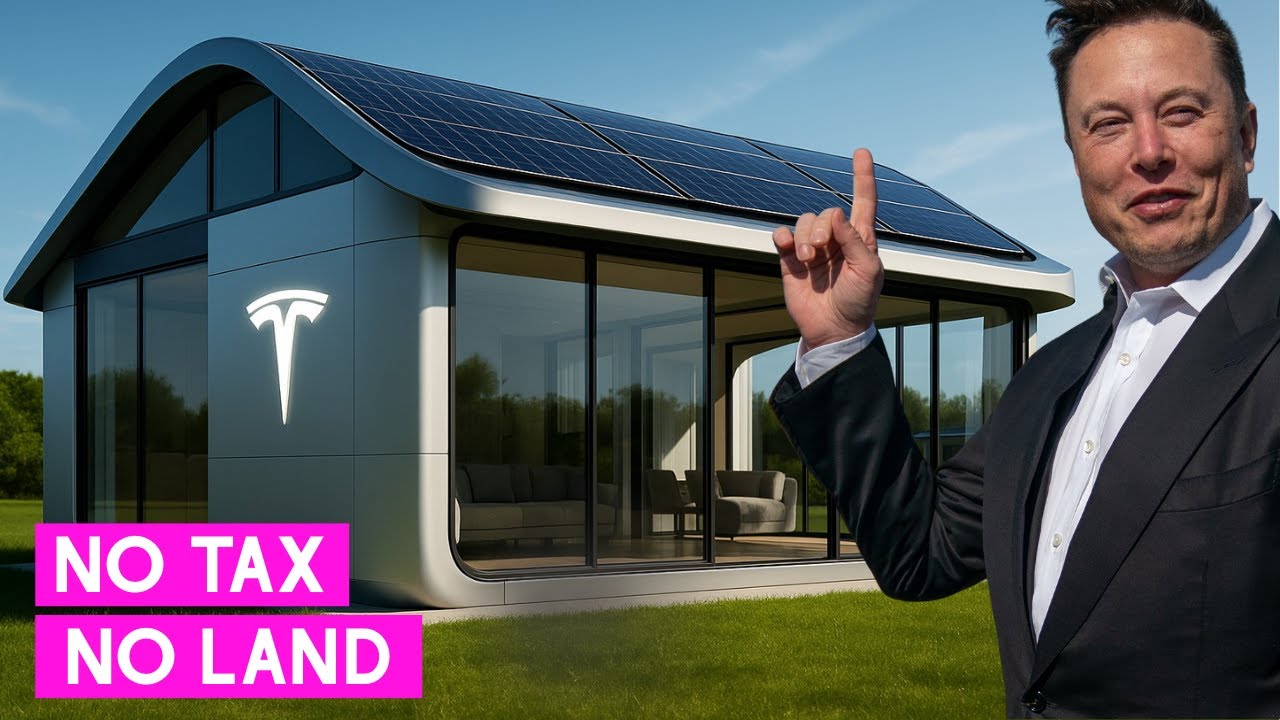 Elon Musk&rsquo;s NEW $7,999 Tesla Tiny House Is FINALLY RELEASED - Free Land & Tax Deal Explained!
