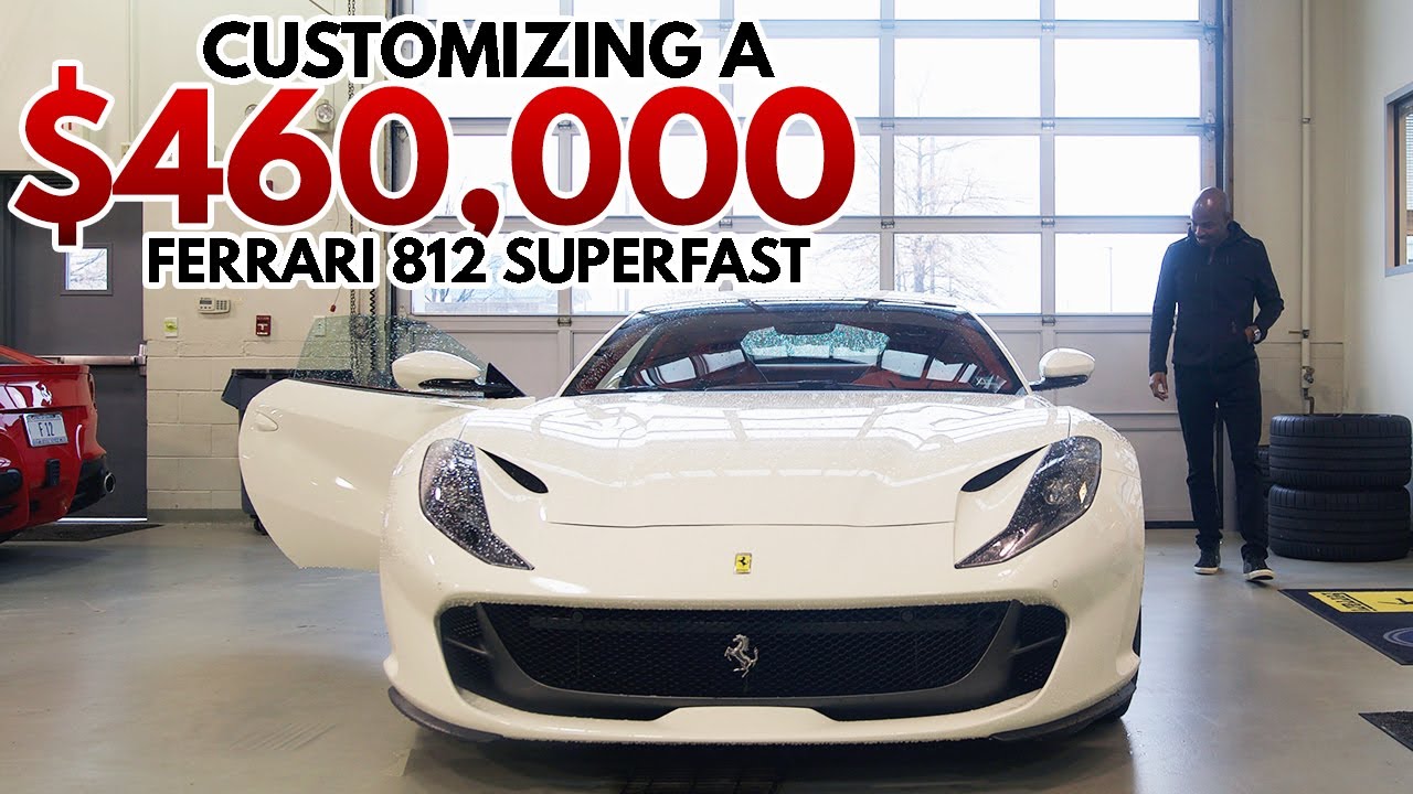 Customizing a $460,000 Ferrari 812 SuperFast - TJ Milliionaire Mentor Feat. Jamaican Mike