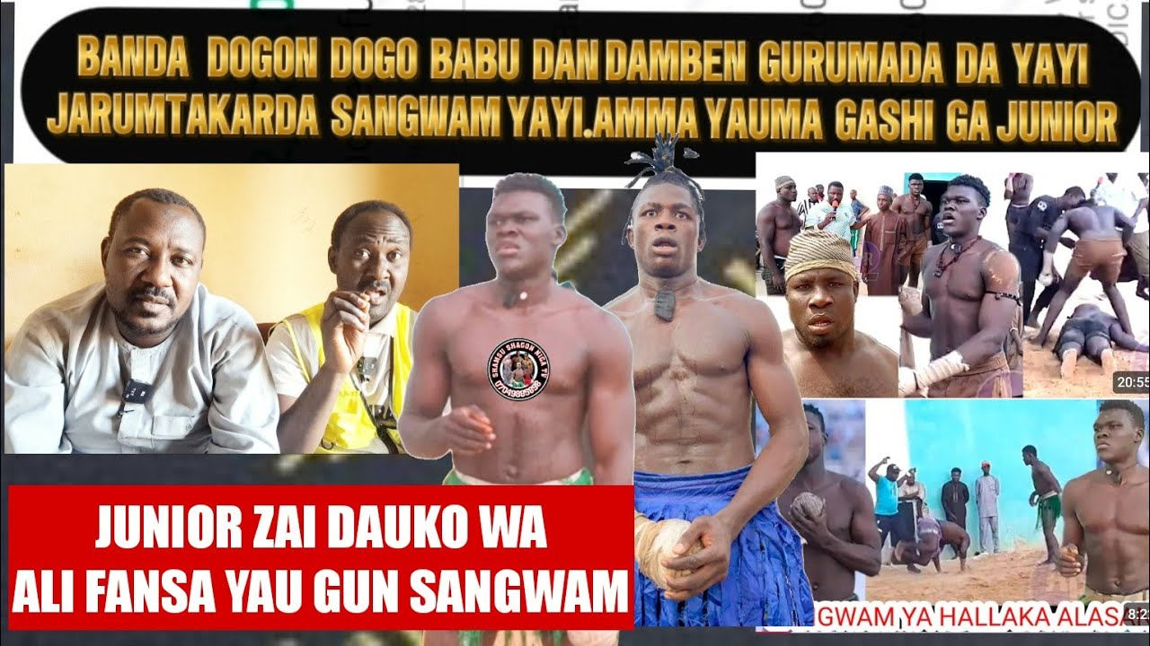 BANDA DOGON DOGO KAF GURUMADA BABU WANDA YAYI JARUMTAKAR SANGWAN AMMA GASHI GA JUNIOR  YAU