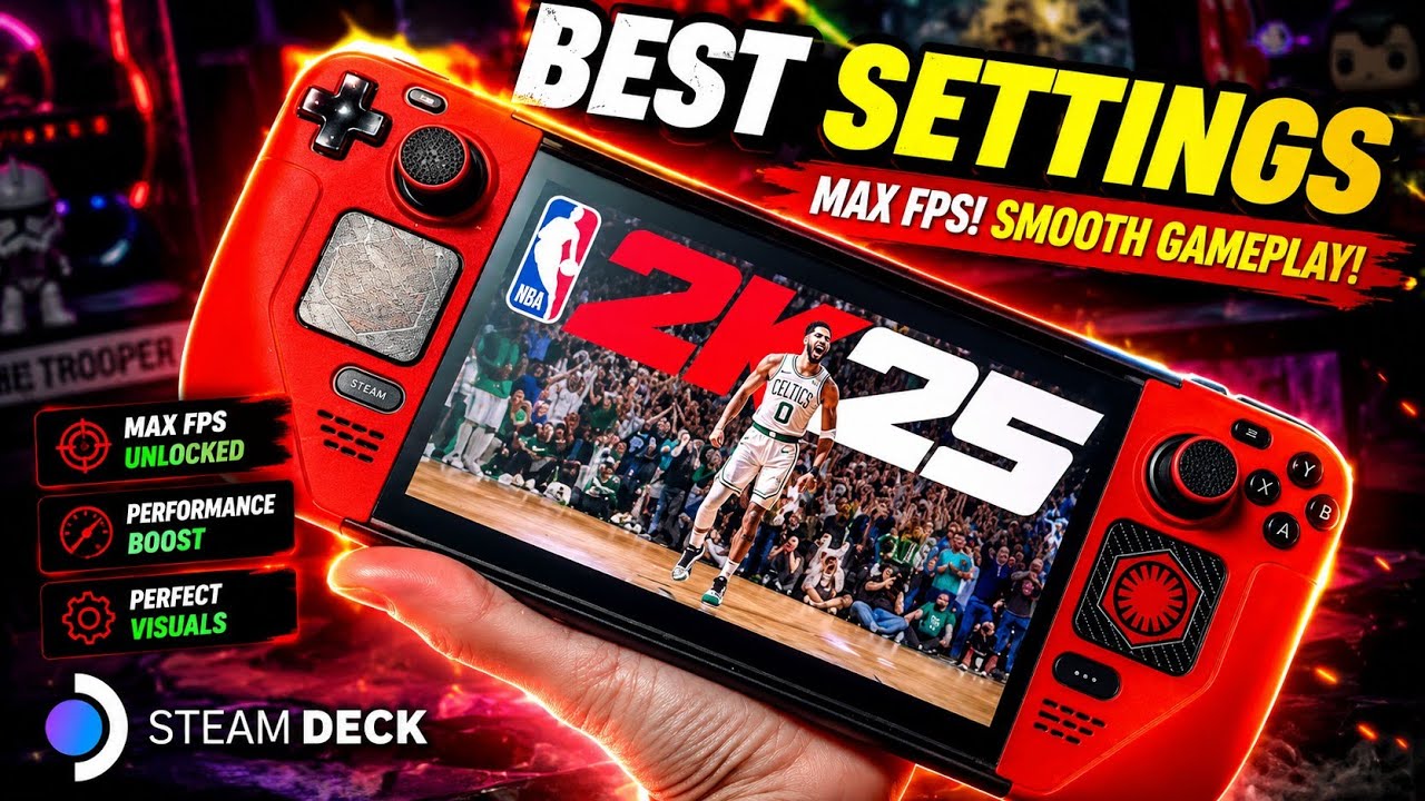 NBA 2K25 Steamdeck BEST SETTINGS
