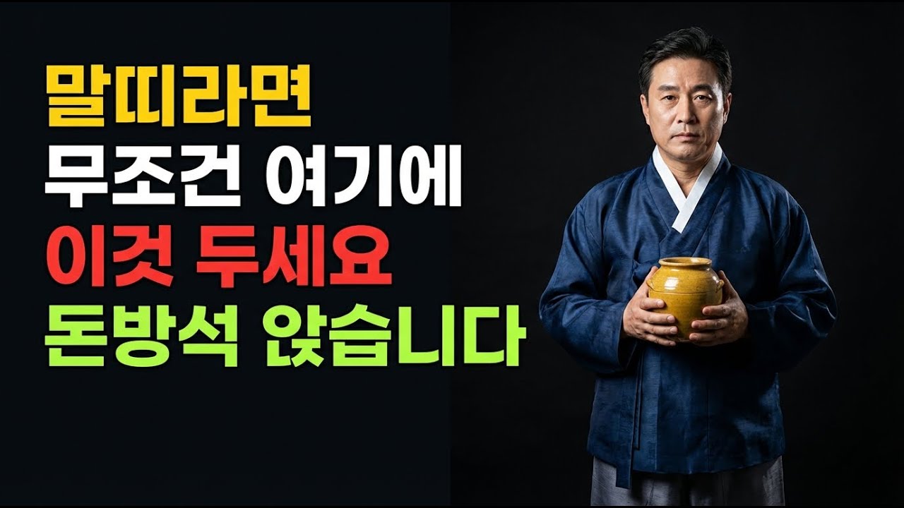 말띠 여러분, 축하합니다! 집안 **'남서쪽'**에 '이것' 두면 막혔던 돈줄이 폭포수처럼 터집니다.