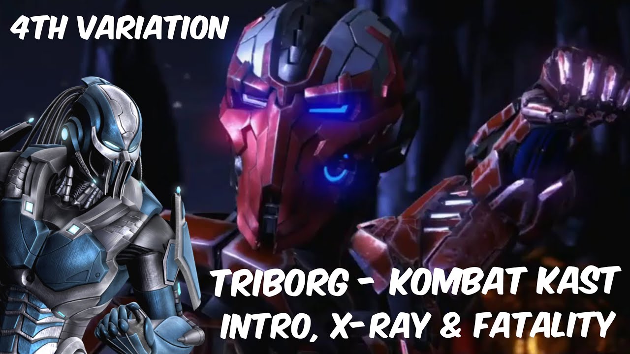 Triborg Intro, X-Ray & Fatality - Cyber Sub-Zero 4th Variation⁉️ - Mortal Kombat X ~ Kombat Kast
