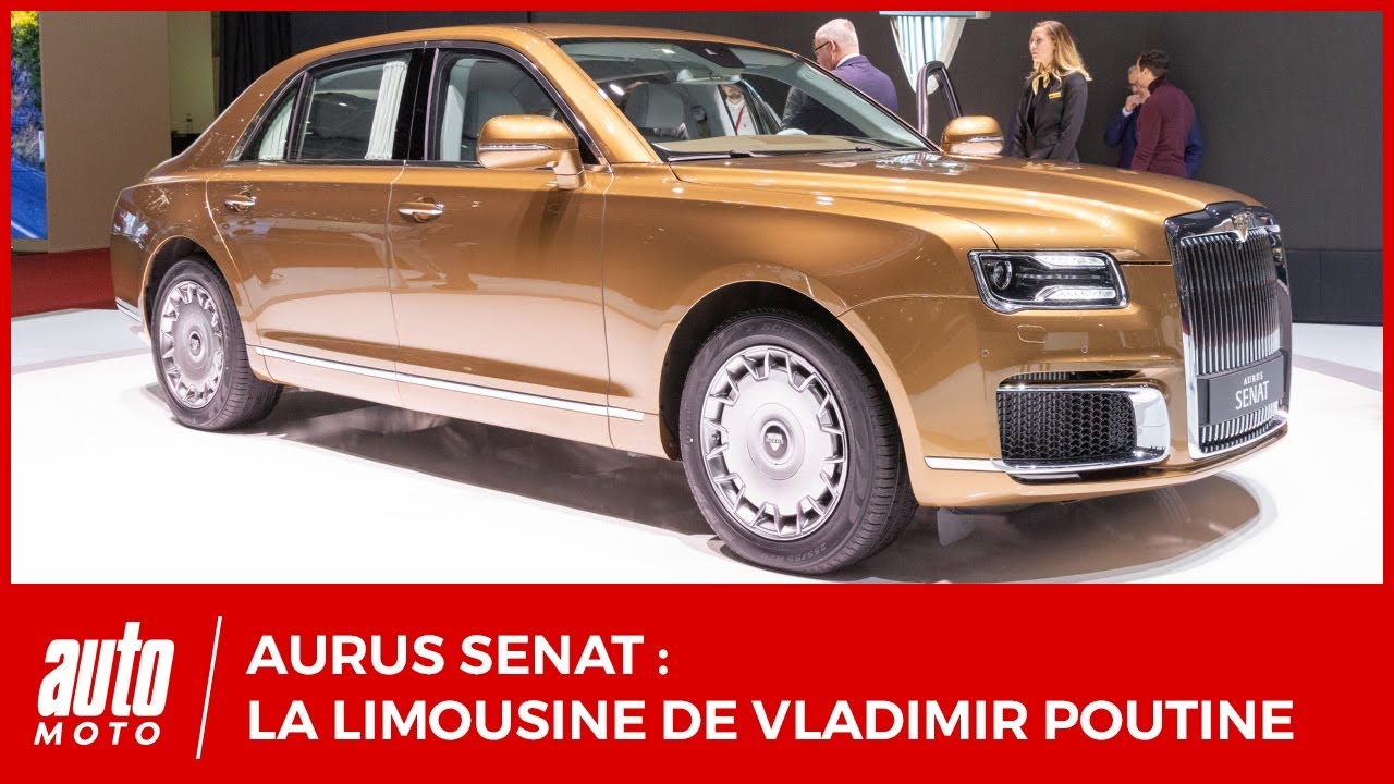 Aurus Senat : La voiture de Vladimir Poutine en détails