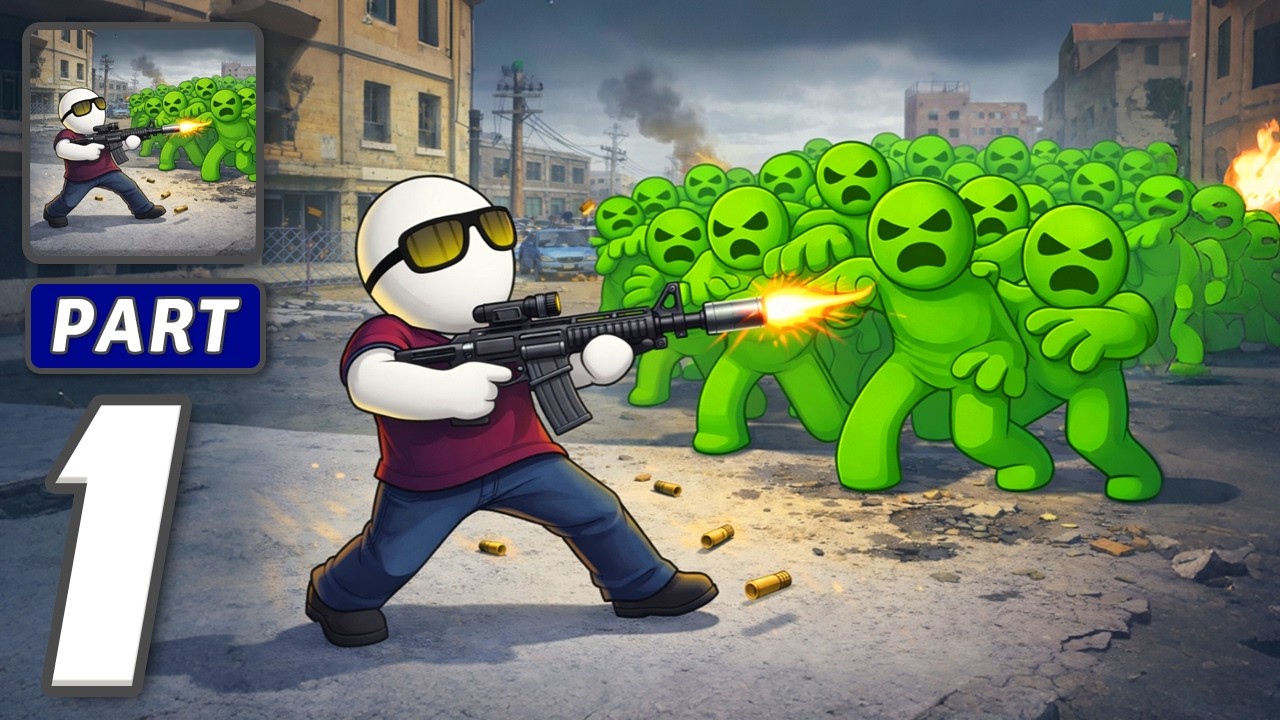 Defense Clash: Shooting Game - Gameplay Walkthrough Part 1 - Hold Positions Fire Back (iOS, Android)