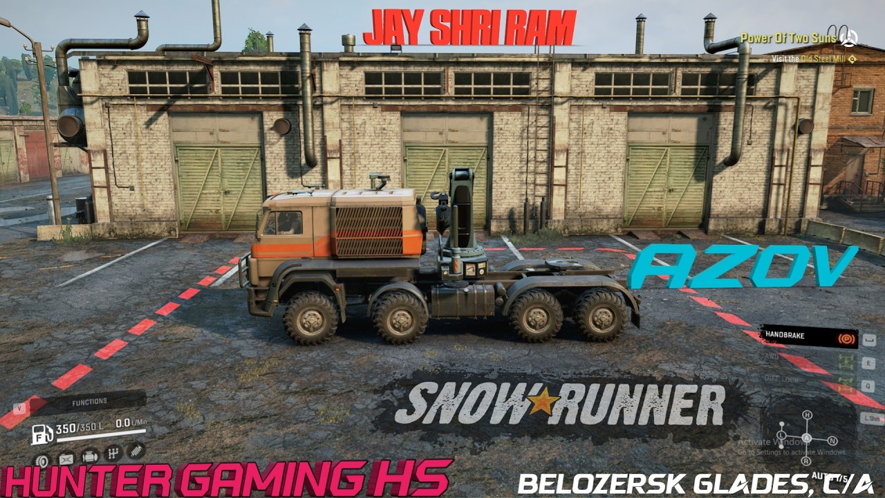 SNOW RUNNER - part 14 belozersk-glades, central asia LIVE game #snowrunner #bestlive