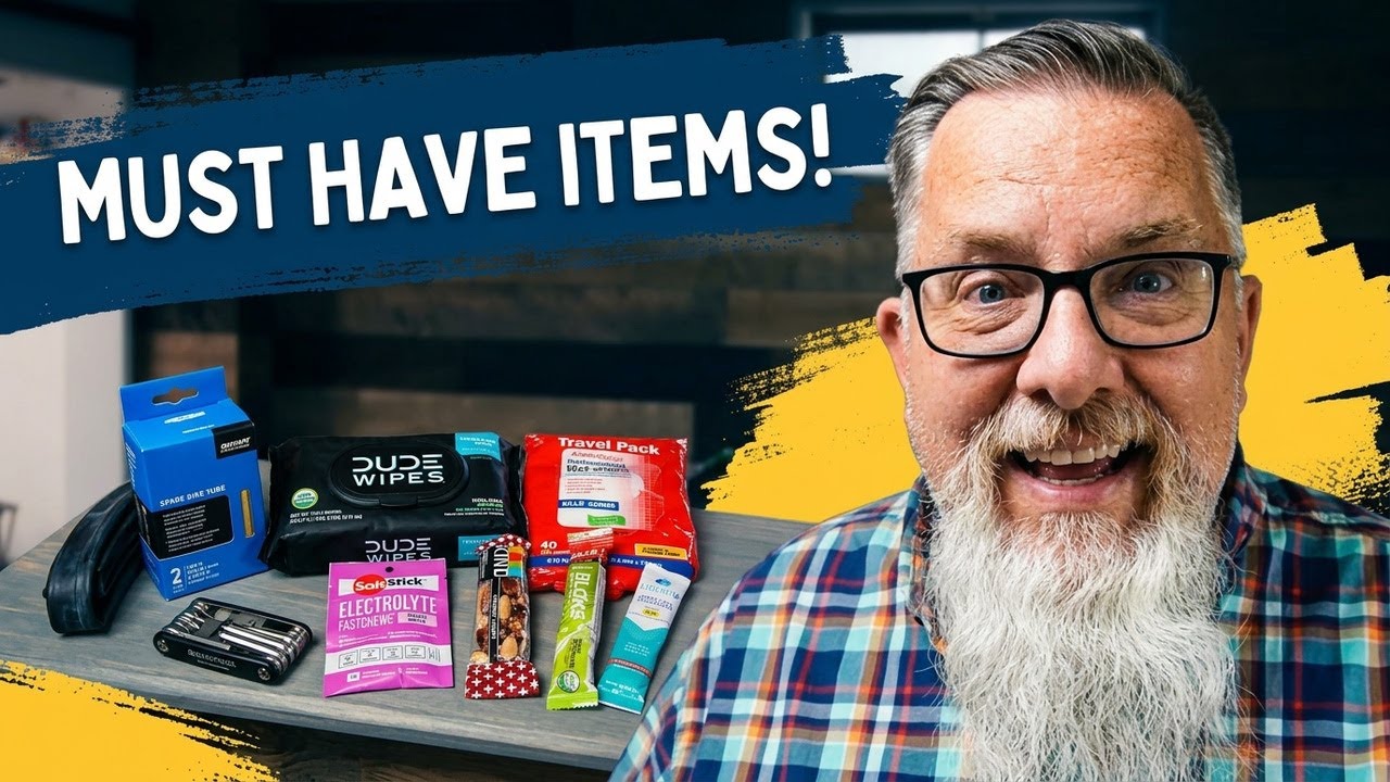 Just you and your bike on RAGBRAI - MUST HAVE ITEMS FOR RAGBRAI