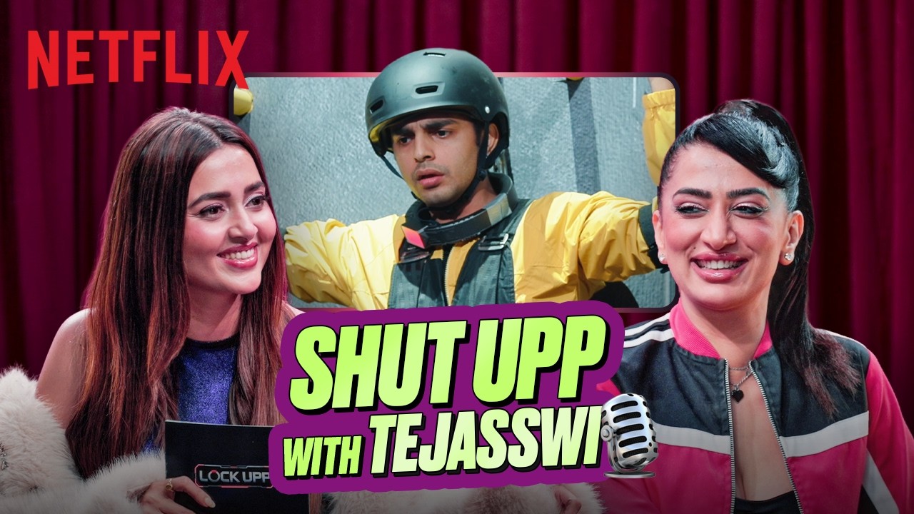 SHUT UPP WITH TEJASSWI : Pamala Serena's Most SPICY Final Takes 🚨 | Lock Upp | Netflix India