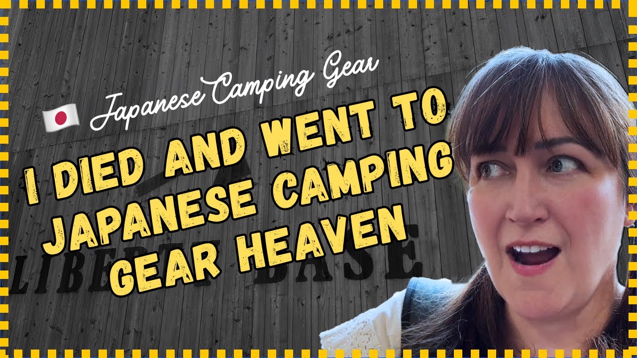 Cool Japanese Camping Gear Store Tour #japanesecampinggear