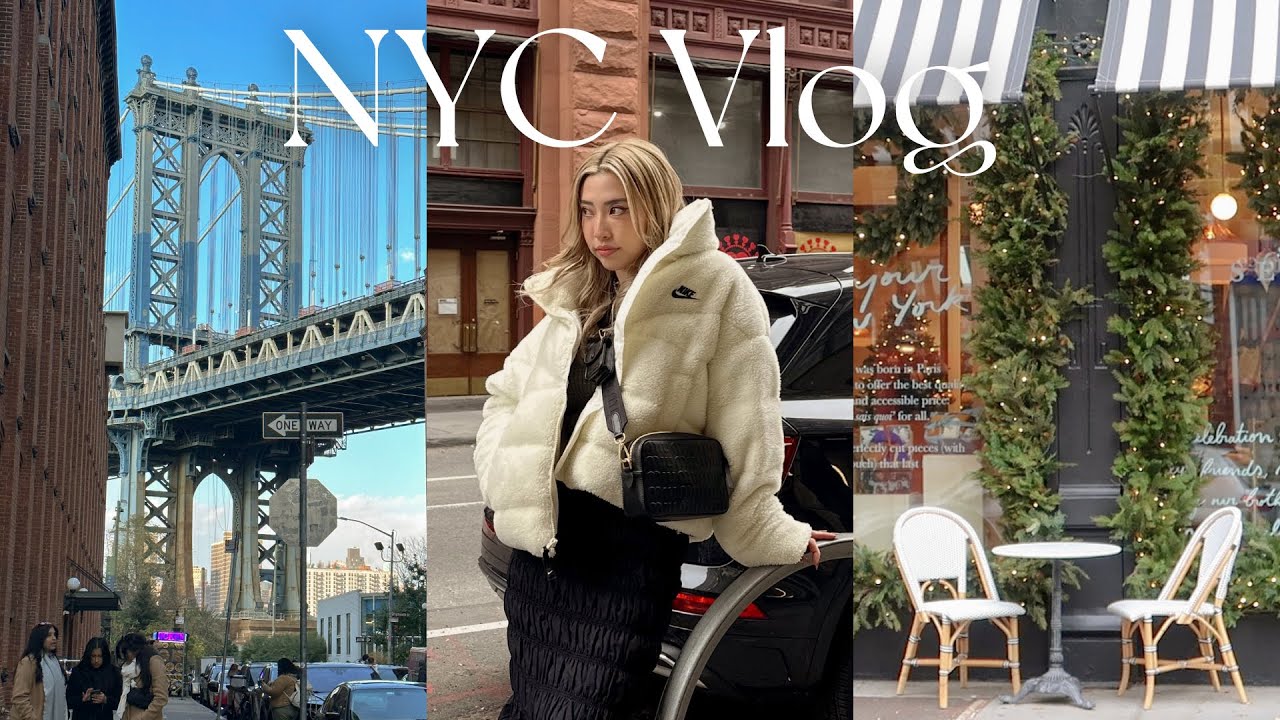 【NY vlog】6日間ニューヨークの旅🇺🇸🗽kemioくんお引っ越し/BLACKPINKのライブ/ショッピング
