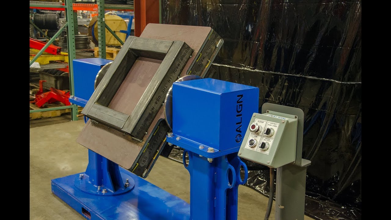 Head & Tailstock Welding Positioner  |  Align Production Systems