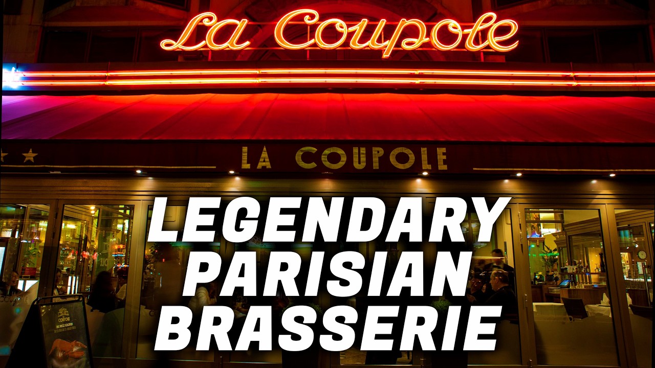 La Coupole Paris – Art Deco, Great Food & Legendary Vibes