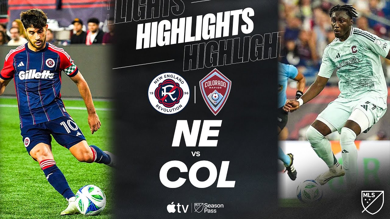 New England Revolution vs. Colorado Rapids | Full Match Highlights | Revolutionary Comeback!