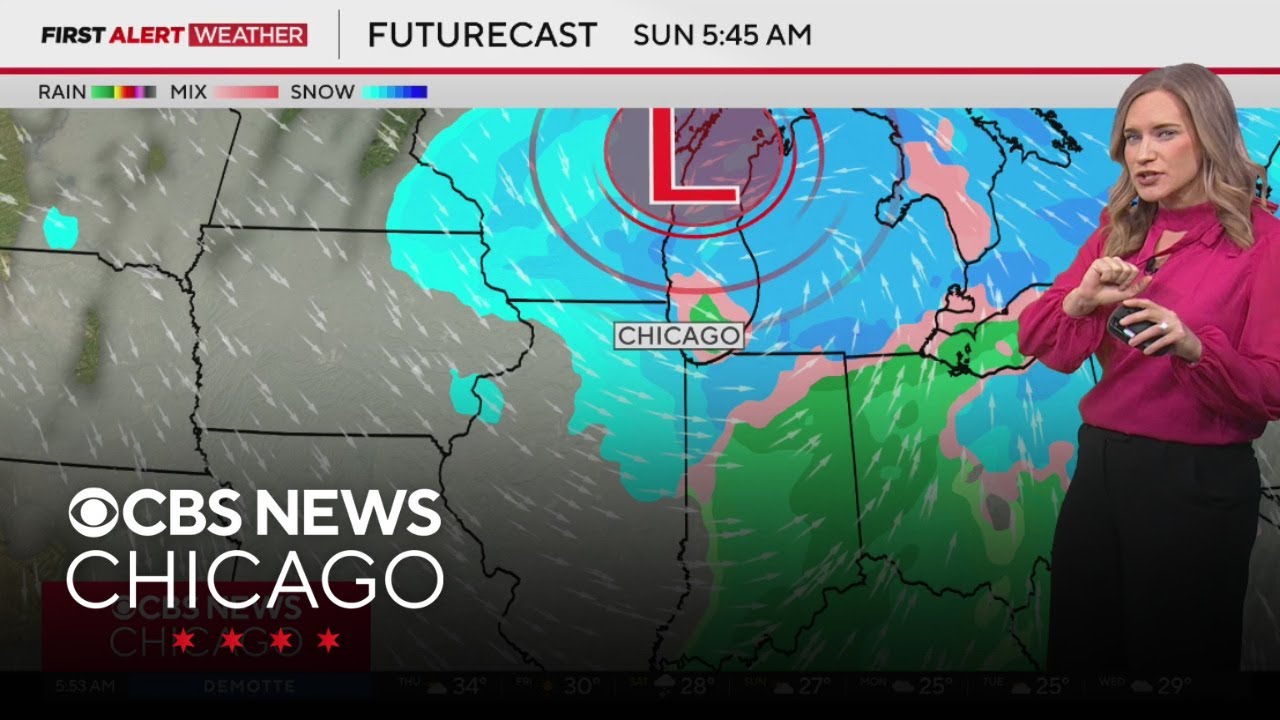 Winter storm in store for Chicago on Saturday