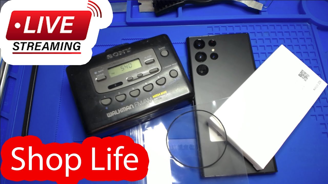 Можно ли починить этот ретро-кассетный плеер Walkman WM-FX403? А также аккумулятор S22 Ultra.