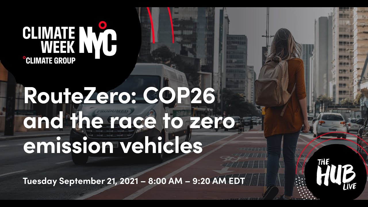 RouteZero: COP26 and the Race to Zero Emissions Vehicles