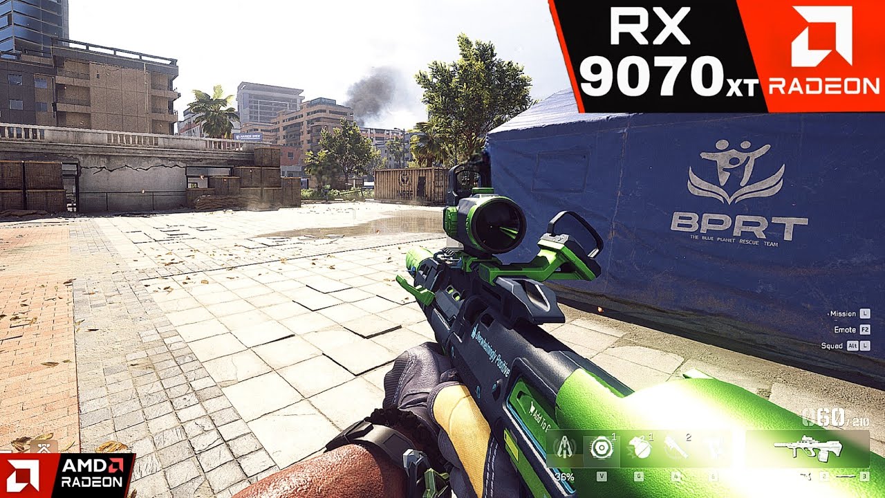 RX 9070 XT + OLD i7-10700 | Delta Force Season 8 | 1440p MAX Graphics
