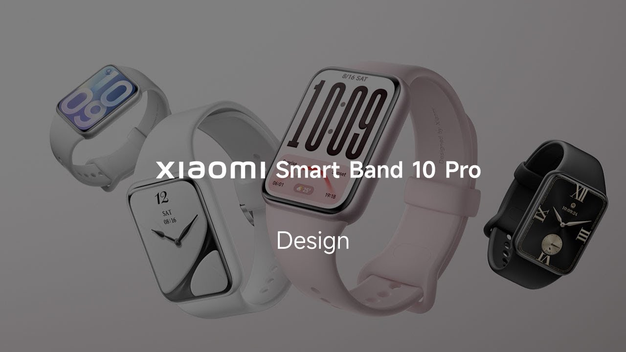 Xiaomi Smart Band 10 Pro | Дизайн