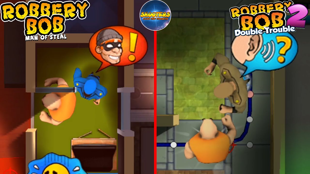 Robbery Bob 1 Vs Robbery Bob 2 - Biff Prison Bob 1 Vs Biff Prison Bob 2 #21